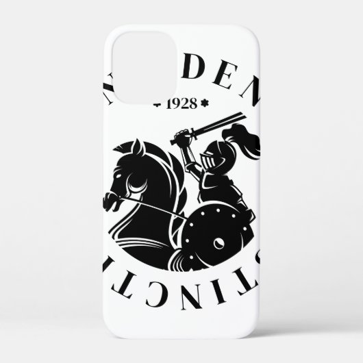 Coques Case-Mate iPhone GEUEE Série Chevalier Vintage (Verso)