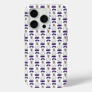 Coque iPhone 15 Pro Ghost d'Halloween mignon mais Éffrayant tenant un