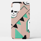 Coques Case-Mate iPhone Ghost motif, halloween thème sans couture motif av (Verso)