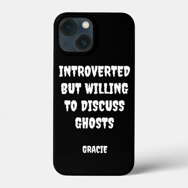 Coques Case-Mate iPhone Ghost personnalisé introduit (Verso)