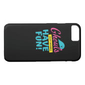Coques Case-Mate iPhone Ghouls veut juste s'amuser (Dos (Horizontal))