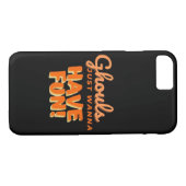 Coques Case-Mate iPhone Ghouls veut juste s'amuser (Dos (Horizontal))