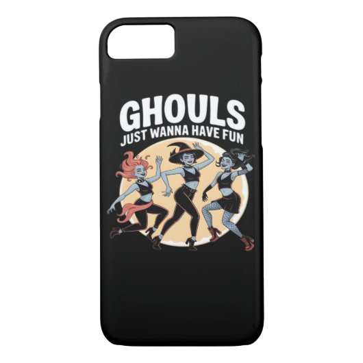 Coques Case-Mate iPhone Ghouls veut juste s'amuser automne & basique (Dos)