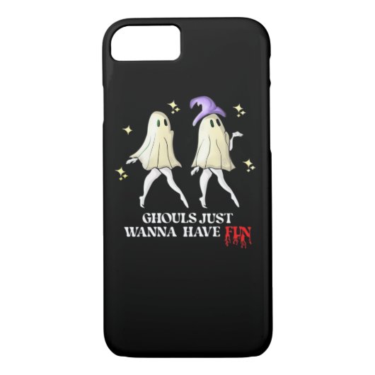 Coques Case-Mate iPhone Ghouls veut juste s'amuser - Automne Ghoul Gang (Dos)