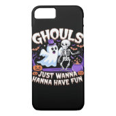 Coques Case-Mate iPhone Ghouls veut juste s'amuser Basic & Citation (Dos)
