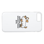 Coques Case-Mate iPhone Ghouls veut juste s'amuser - Chien (Dos (Horizontal))
