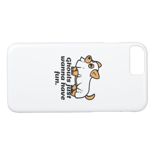 Coques Case-Mate iPhone Ghouls veut juste s'amuser - Chien (Dos (Horizontal))