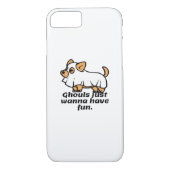Coques Case-Mate iPhone Ghouls veut juste s'amuser - Chien (Dos)