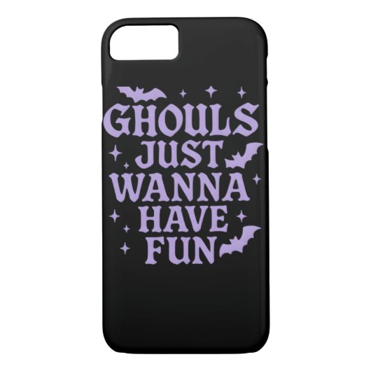 Coques Case-Mate iPhone Ghouls veut juste s'amuser - Classique Halloween T (Dos)
