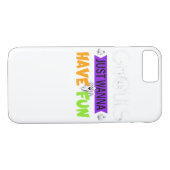 Coques Case-Mate iPhone Ghouls veut juste s'amuser drôle automne (Dos (Horizontal))