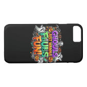 Coques Case-Mate iPhone Ghouls veut juste s'amuser - Gouls d'automne (Dos (Horizontal))