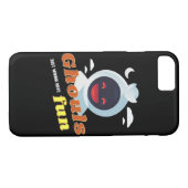 Coques Case-Mate iPhone Ghouls veut juste s'amuser Halloween & Citation (Dos (Horizontal))