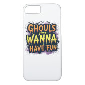 Coques Case-Mate iPhone Ghouls veut juste s'amuser - Halloween design (Dos)