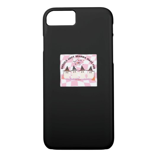 Coques Case-Mate iPhone Ghouls veut juste s'amuser Halloween design Trendi (Dos)
