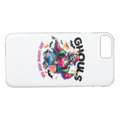 Coques Case-Mate iPhone Ghouls veut juste s'amuser Halloween Vibes (Dos (Horizontal))