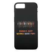 Coques Case-Mate iPhone Ghouls veut juste s'amuser - hanté (Dos)