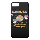 Coques Case-Mate iPhone Ghouls veut juste s'amuser Retro Halloween Super (Dos)