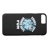 Coques Case-Mate iPhone Ghouls veut juste s'amuser Sloth Halloween (Dos (Horizontal))