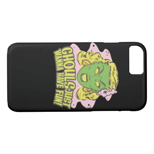 Coques Case-Mate iPhone Ghouls Veux Juste S'Amuser Paresseuse Paresseuse (Dos (Horizontal))