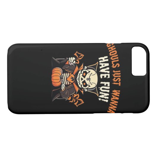 Coques Case-Mate iPhone Ghouls Veux Juste S'Amuser - Wicktly Funny (Dos (Horizontal))