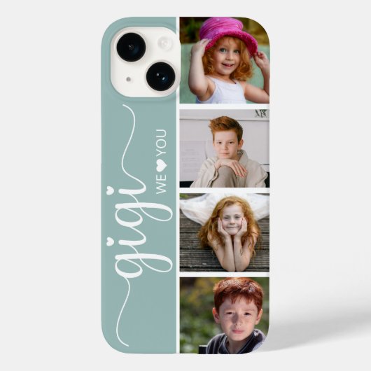 Coques Case-Mate iPhone Gigi 4 Photo (Verso)