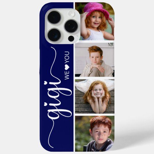 Coques Case-Mate iPhone Gigi 4 Photo (Verso)