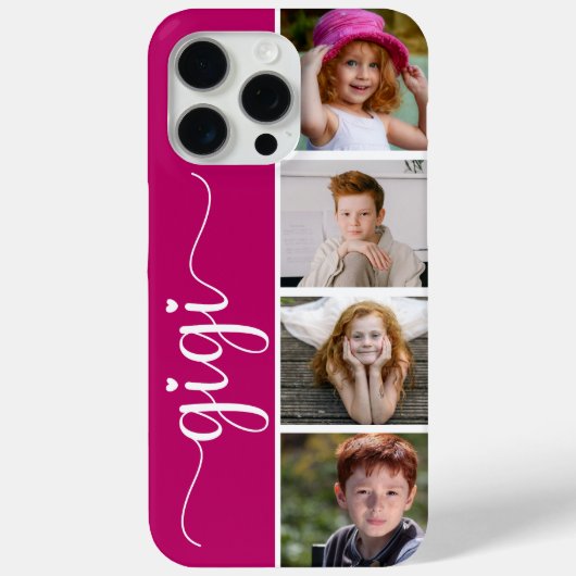 Coques Case-Mate iPhone Gigi 4 Photo (Verso)