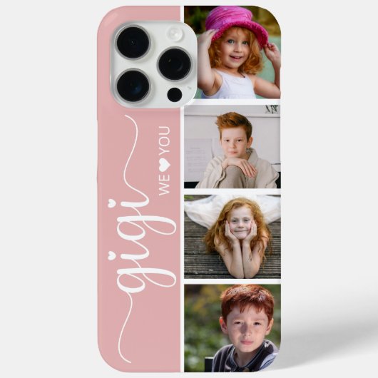 Coques Case-Mate iPhone Gigi 4 Photo (Verso)