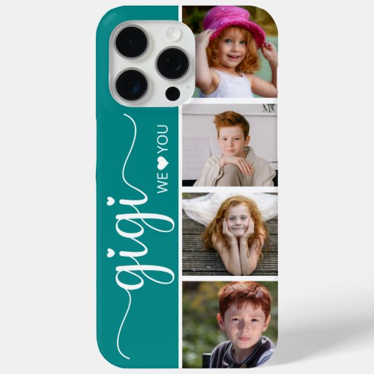 Coques Case-Mate iPhone Gigi 4 Photo (Verso)