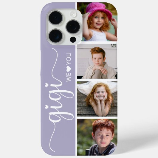 Coques Case-Mate iPhone Gigi 4 Photo (Verso)