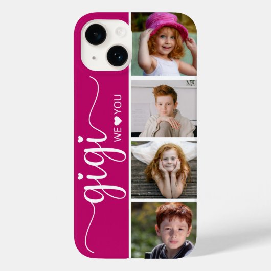 Coques Case-Mate iPhone Gigi 4 Photo (Verso)
