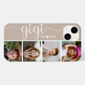 Coques Case-Mate iPhone Gigi 4 Photo (Verso (horizontal))