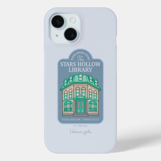 Coques Case-Mate iPhone Gilmore Girls | Bibliothèque Stars Hollow (Verso)