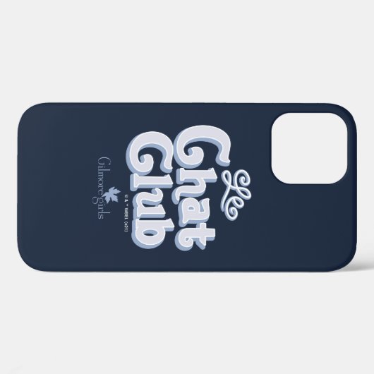 Coques Case-Mate iPhone Gilmore Girls | Le Club Conversation (Verso (horizontal))