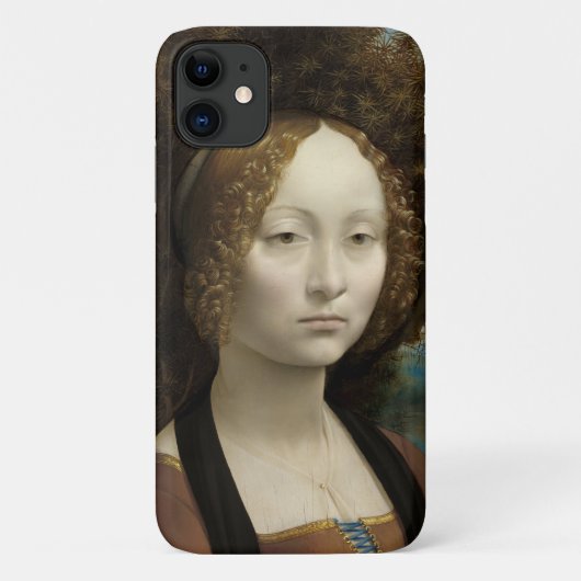 Coques Case-Mate iPhone Ginevra de' Benci par Léonard de Vinci (Dos)