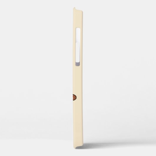 Coques Case-Mate iPhone Gingerbread Cookie Humour de Noël Brown (Verso / Gauche)