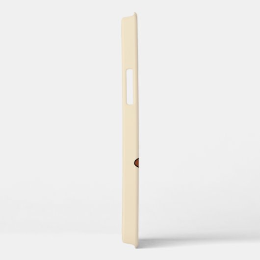 Coques Case-Mate iPhone Gingerbread Cookie Humour de Noël Brown (Verso / Droite)