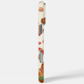 Coques Case-Mate iPhone Gingerbread Wonderland Christmas Pattern | Festive (Verso / Droite)
