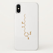 Coques Case-Mate iPhone Gingerol Molecule formule chimique (Dos)