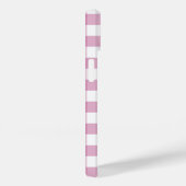 Coques Case-Mate iPhone Gingham rose (Verso / Droite)