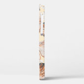 Coques Case-Mate iPhone Gingko avec des fruits sans couture motif. Aquarel (Verso / Gauche)