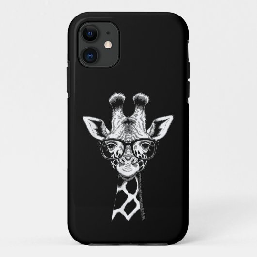 Coques Case-Mate iPhone Girafe Cool Graphique Décontracté Été Drôle Mignon (Dos)