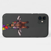 Coques Case-Mate iPhone Girafe d'arc-en-ciel (Dos (Horizontal))