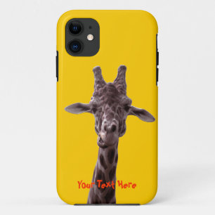 Coques Pour iPhone Girafe drôle