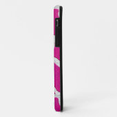 Coques Case-Mate iPhone Girafe rose et argentée (Dos/Gauche)