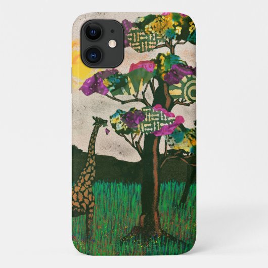 Coques Case-Mate iPhone Girafe sur les Avions d'Afrique (Dos)