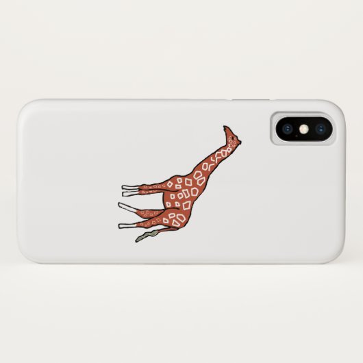Coques Case-Mate iPhone Giraffe (Dos (Horizontal))