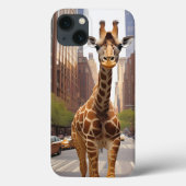 Coques Case-Mate iPhone Giraffe à New York (Verso)