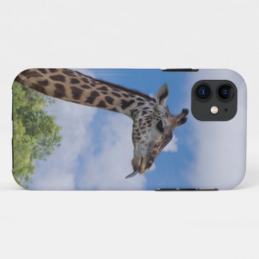 Coques Case-Mate iPhone Giraffe animal terrestre (Dos (Horizontal))