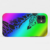Coques Case-Mate iPhone Giraffe arc-en-ciel (Dos (Horizontal))
